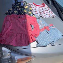 4 Girls Items  Size 18 Months. $$$5.00