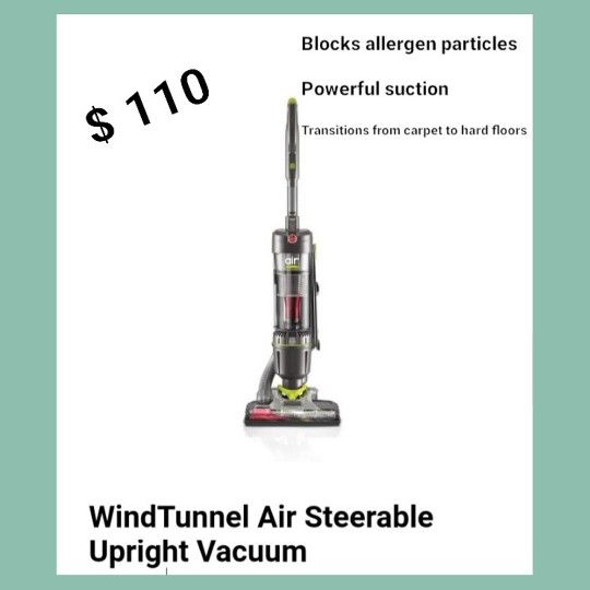 Brand New Hoover Wind Tunnel Alergy Block