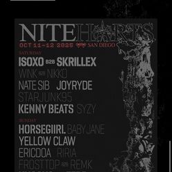  Sunday VIP Niteharts