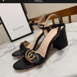 Elegant Black Block-Heel Sandals – Timeless & Chic