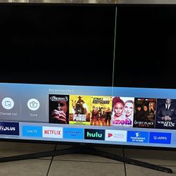 Samsung 60” smart TV 
