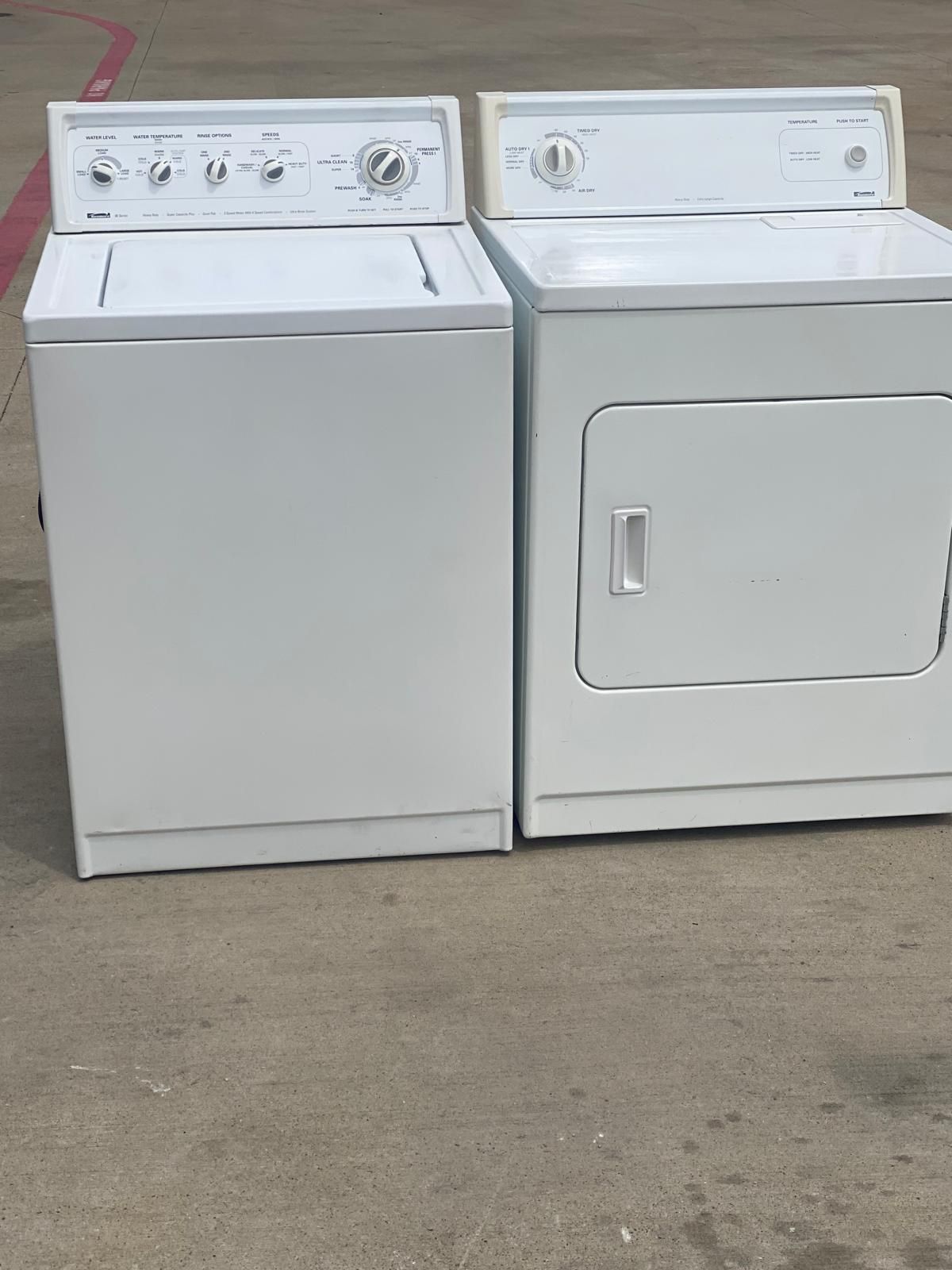 Kenmore Washer And Kenmore Dryer Electric ⚡️ Heavy Duty 