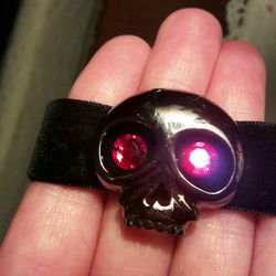 (Like New) Skull Choker Necklace