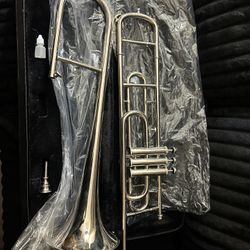 QUEENBRASS 3-Valve Trombone w/ Case