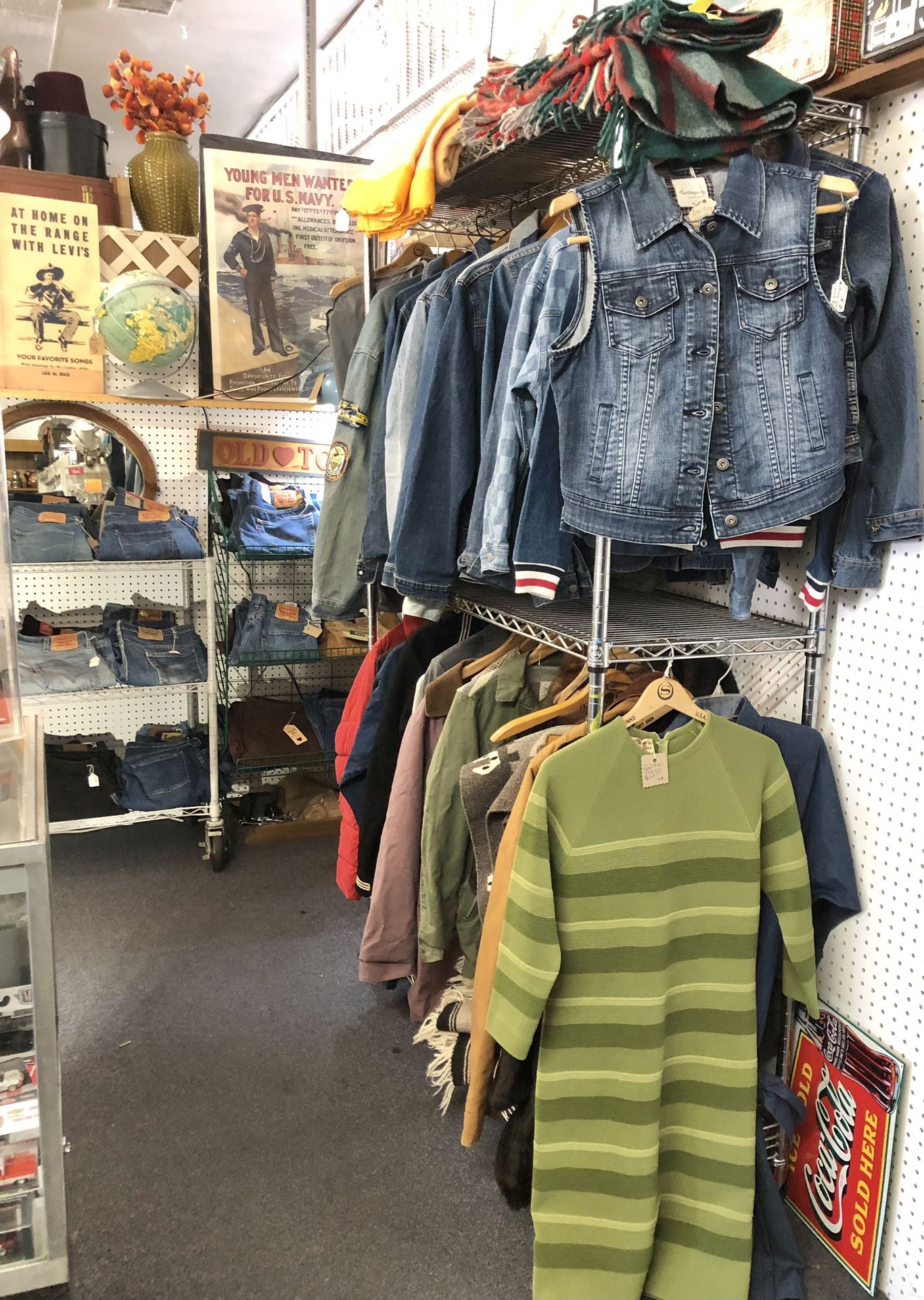 Vintage Denim Includes Levi’s