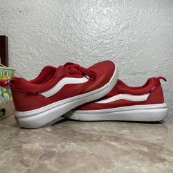 Vans UltraRange Red Sneakers - Size 9