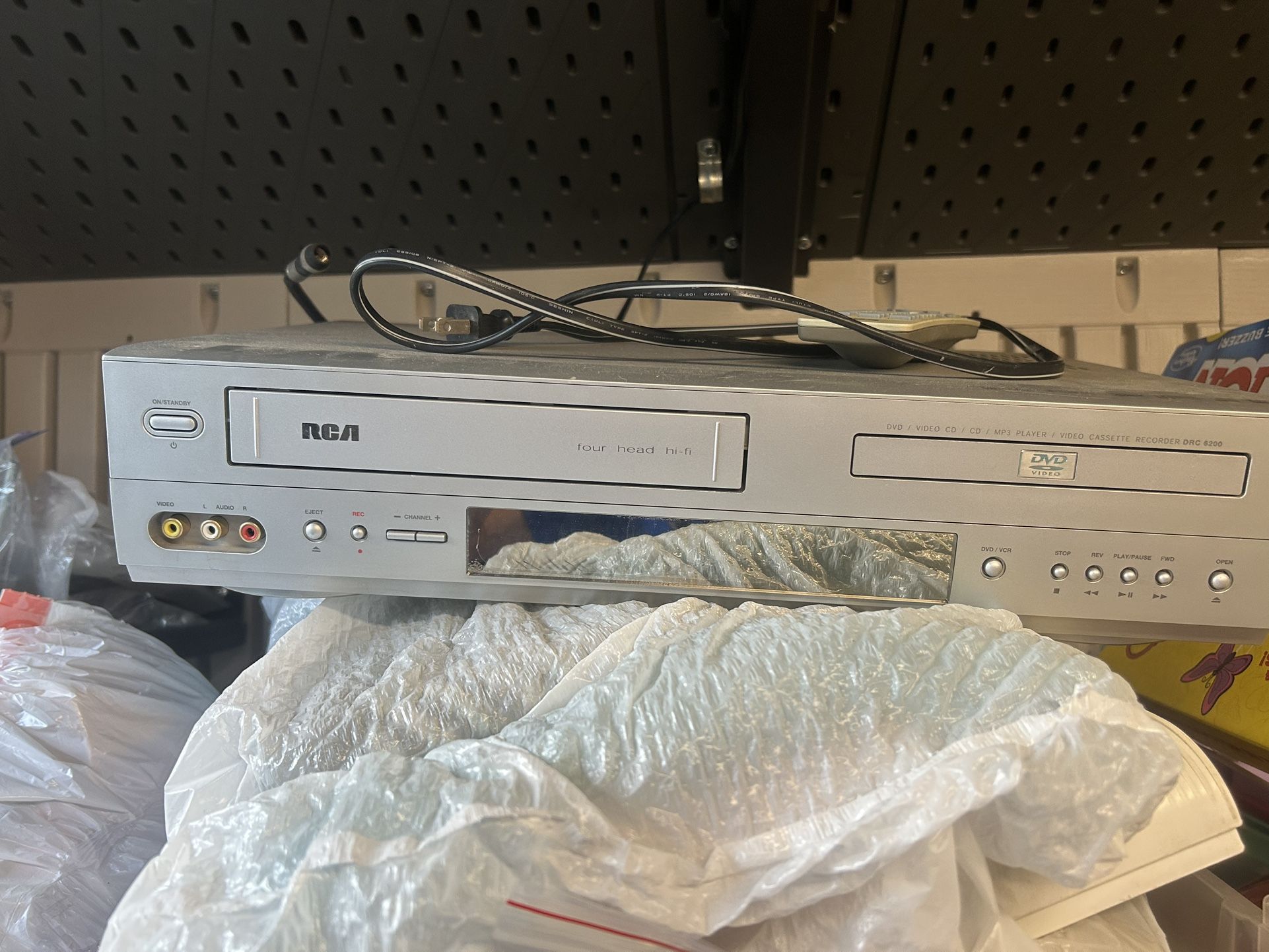 RCA DVD VHS No tested