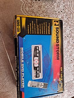 Soundstorm Laboratories Sdvd120 Mobile DVD Player Mp3/dvd/cdr/cdrw/