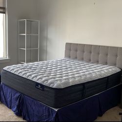Bed Frame + Mattress + Headboard