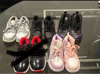 All size 3 Nike Sneakers Mixed Styles
