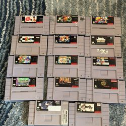 Super Nintendo Games 