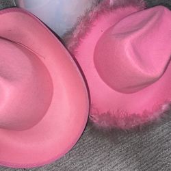 Cute pink cowboy hats 