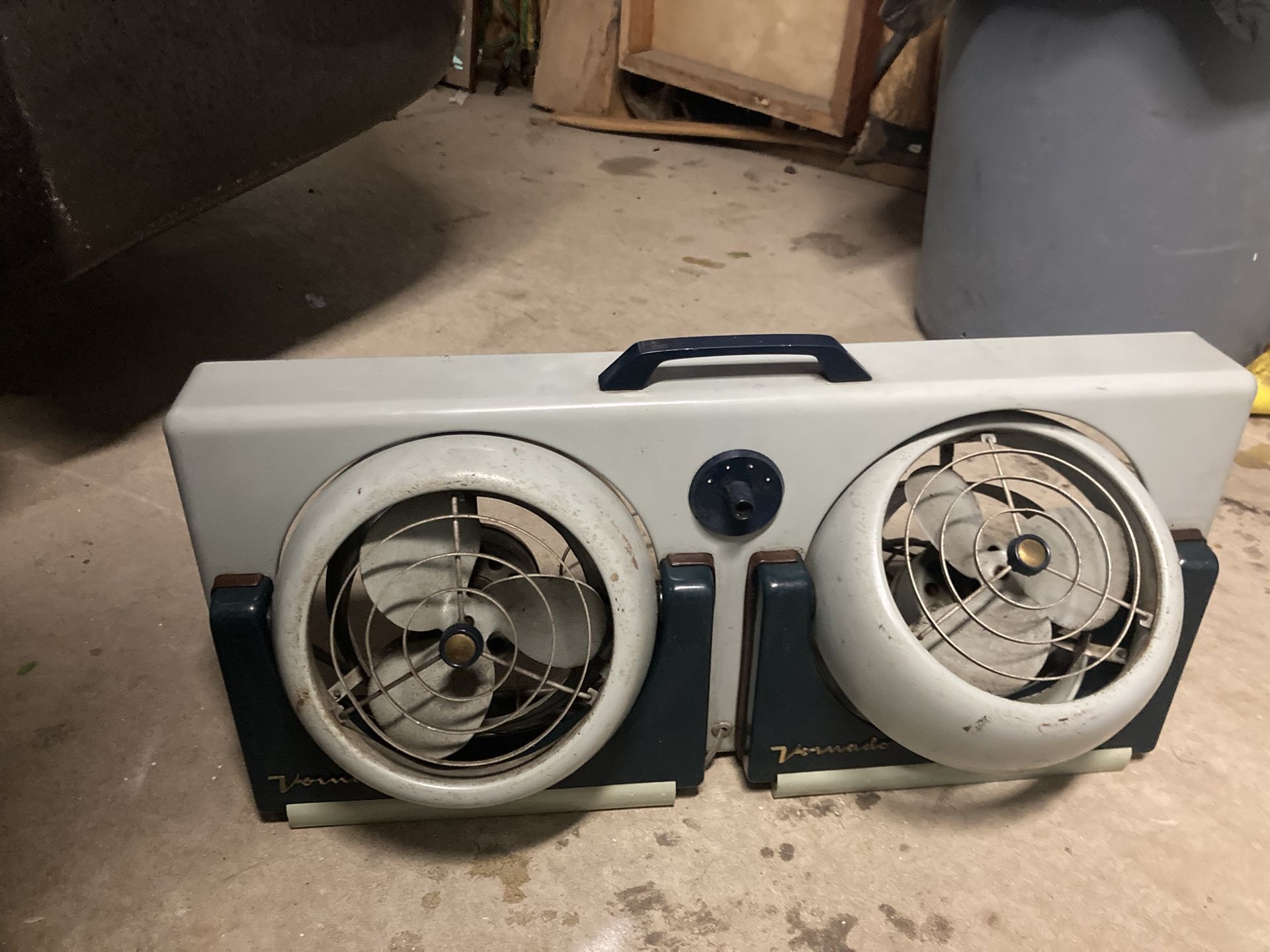 Vintage Vornado Twin Head Fan Model 32CT-1 Window Fan