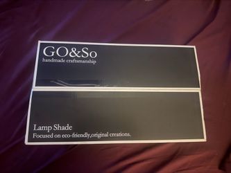 DIY  Lamp Shades (Go & So) brand