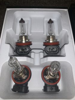 6 Halogen Car Light Bulbs