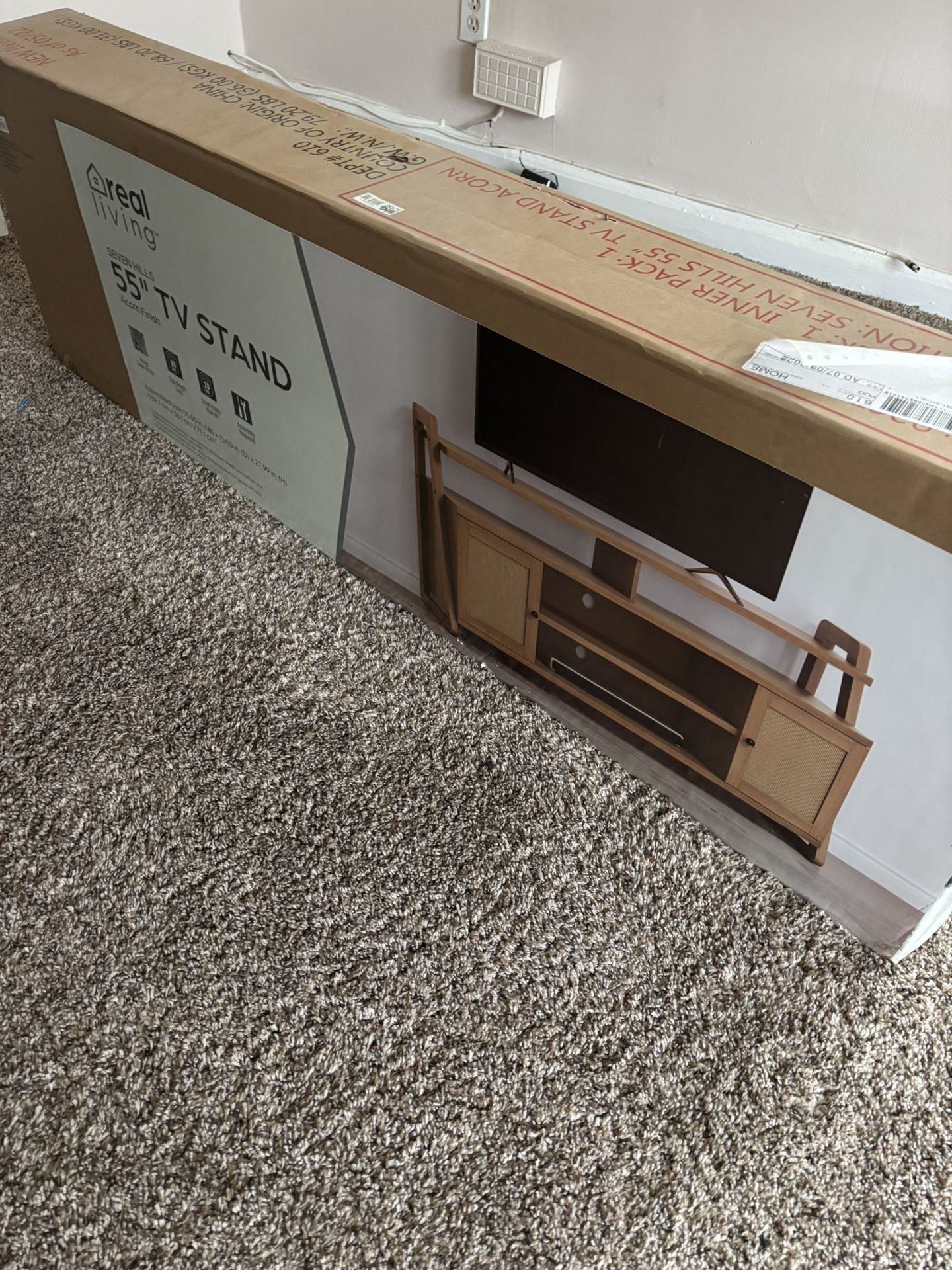FREE Media Tv Stand Center New I’m Box Must Go ! Moving 