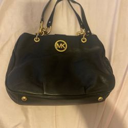 Michael Kors Vintage 2011 Black Tote Bag
