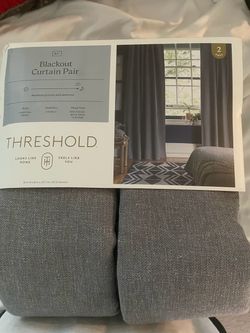 Blackout curtains (Grey)