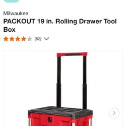 Milwaukee Rolling Drawer Box