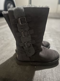 UGG KLEA CHARCOAL BOOTS - WOMEN'S
