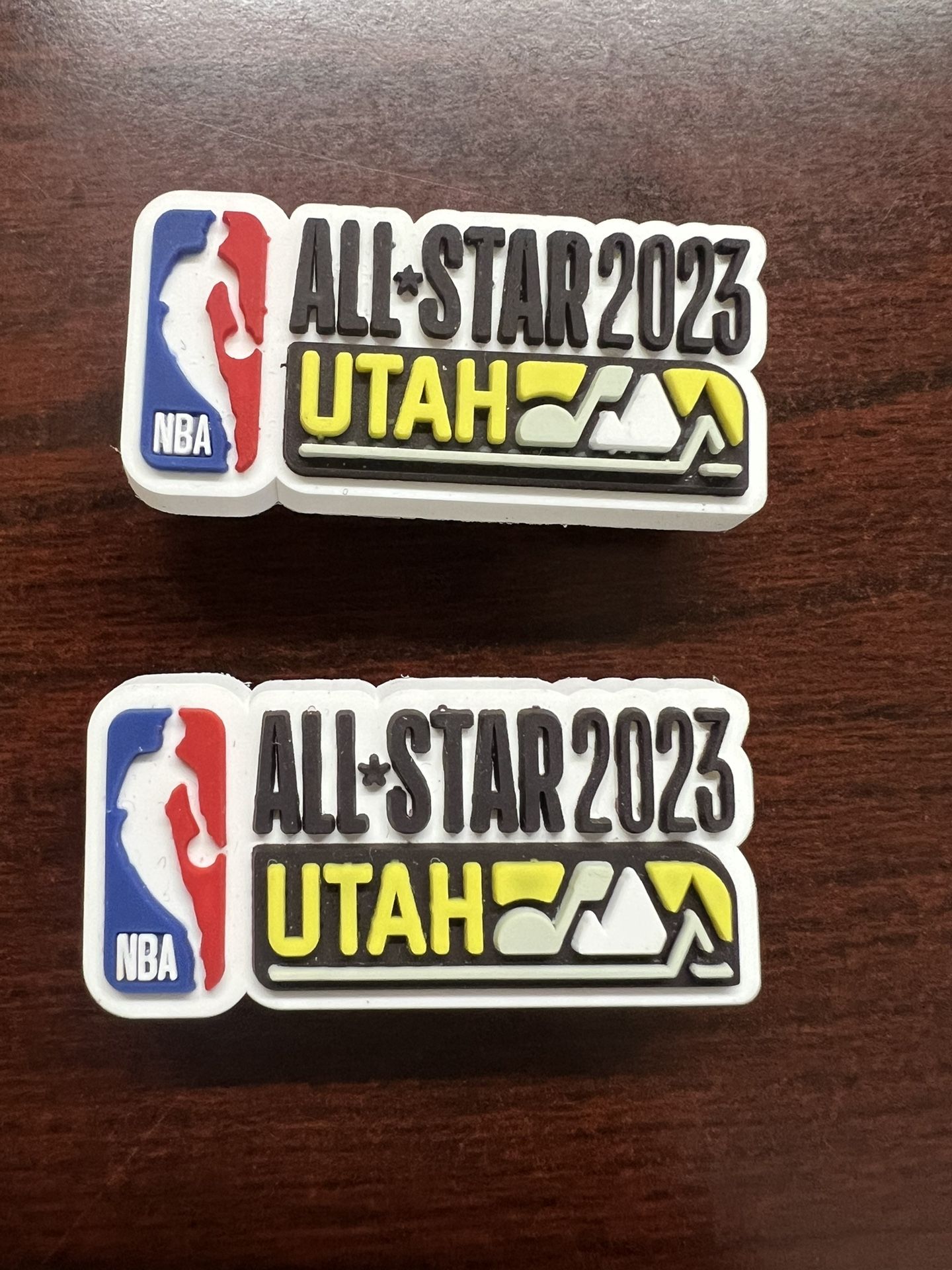 CROCS Jibbitz Charms - 2x NBA All-Star Utah 2023