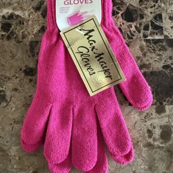 Pink Stretch Gloves