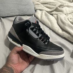 Black Cements 3s