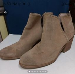 Booties genuine leather size 10