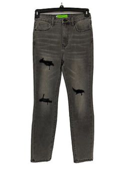 Sandrine Rose X Free People Jeans Color-Destroyed Rain Size 27 Straight Leg NWT