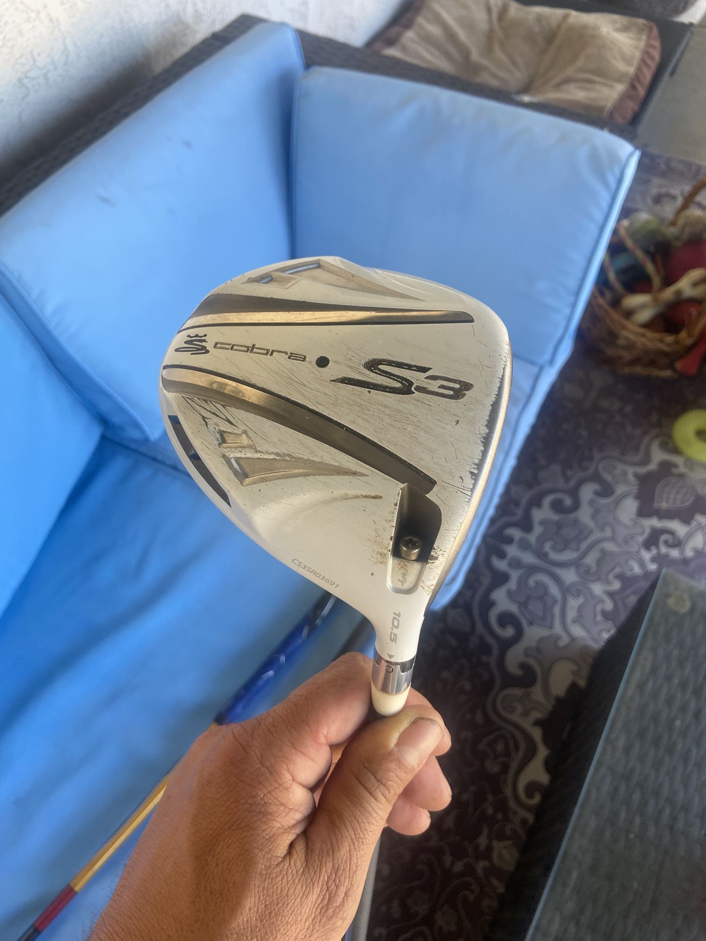 Cobra S3 Right Handed Driver 10.5