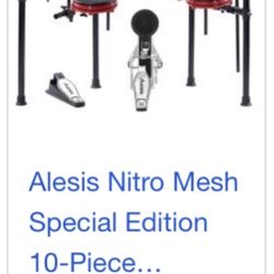 Alesis 6 Piece Nitro Mesh Drum Set