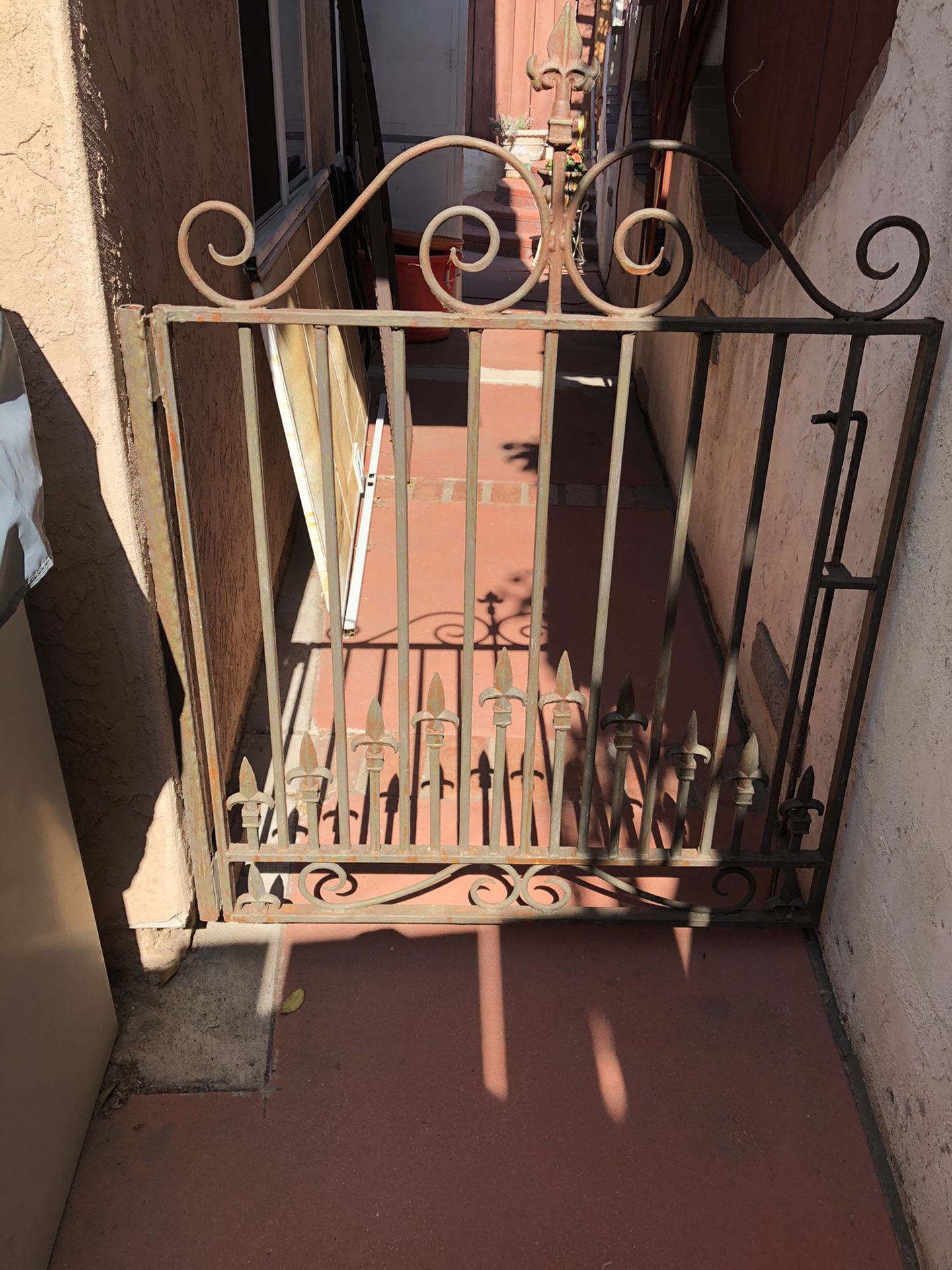 Wrought iron gates