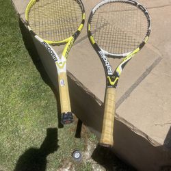 2 Babolat Aeropro Drive Tennis Racket Racquet