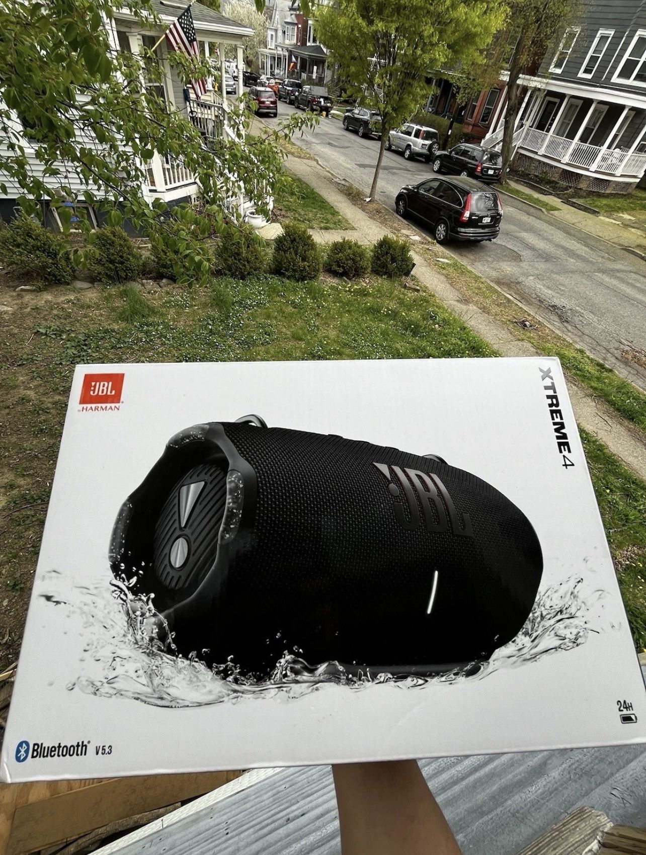 JBL Xtreme 4 Portable Waterproof Bluetooth Speaker Black NEW SEALED