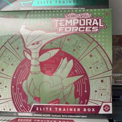 Pokémon Sealed ETB Temporal Forces