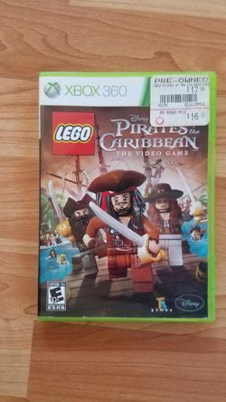 Xbox 360 Pirates Of Caribbean Game
