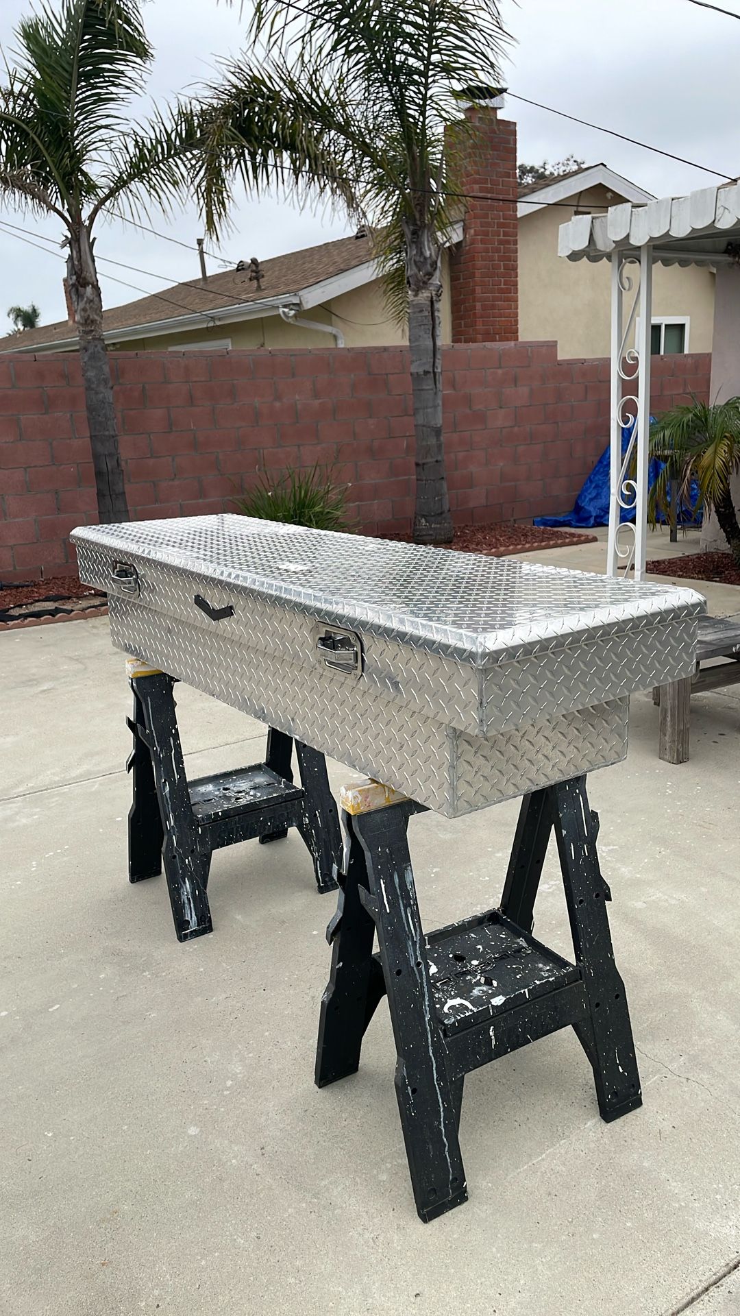 Single Lid Aluminum Truck Tool Box