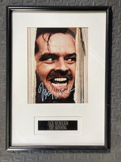 Signed Jack “shining” 