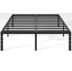 King Size 18” Metal Bed Frame – $40