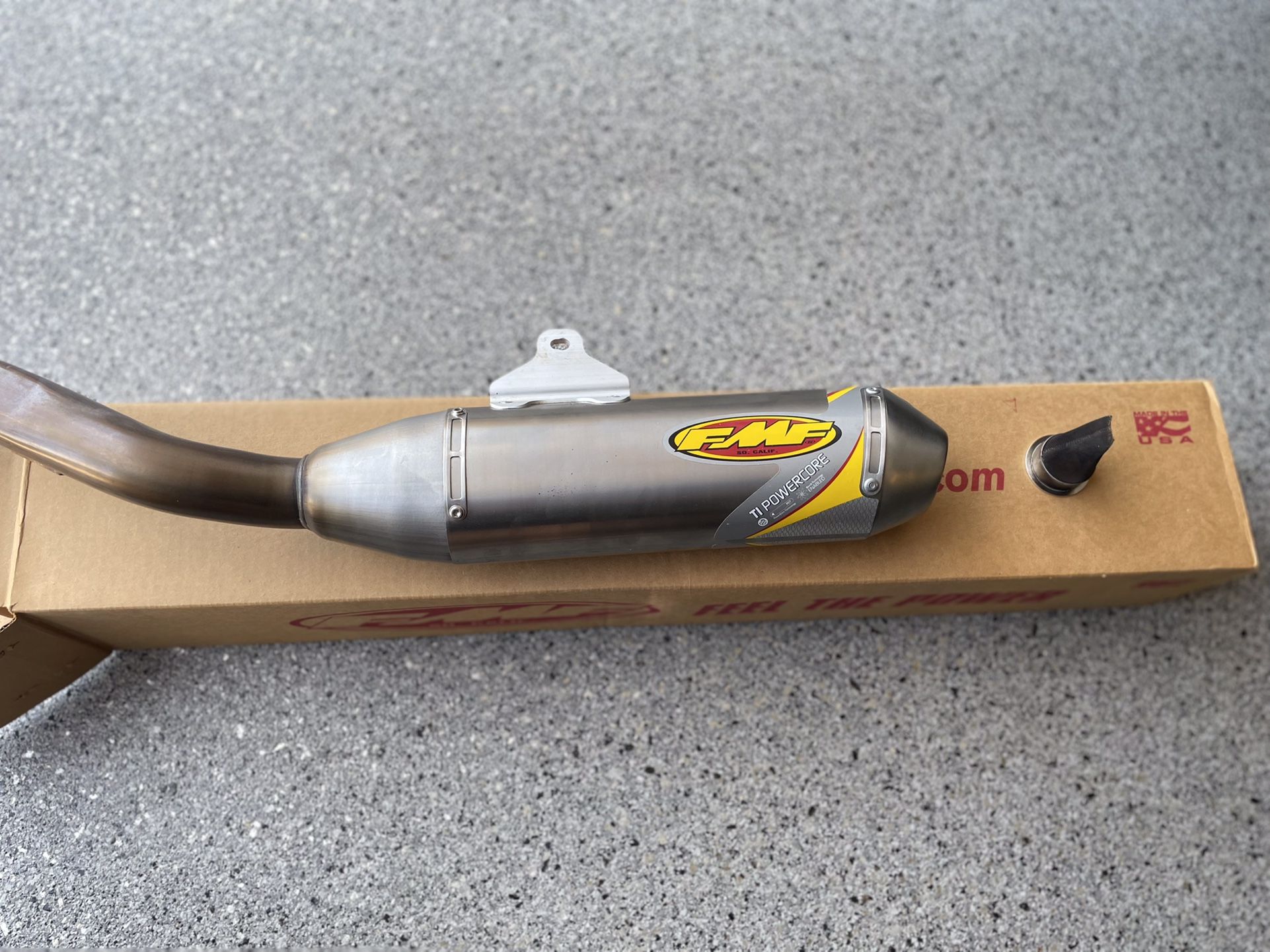 FMF Titanium Powercore slip-on muffler