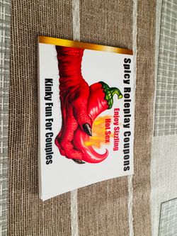Spicy Roleplay Book with memories! Brand new!