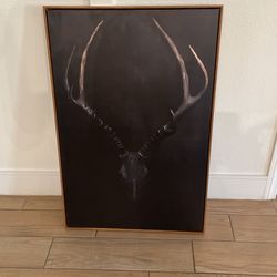 Deer Wall Frame 24 By 36