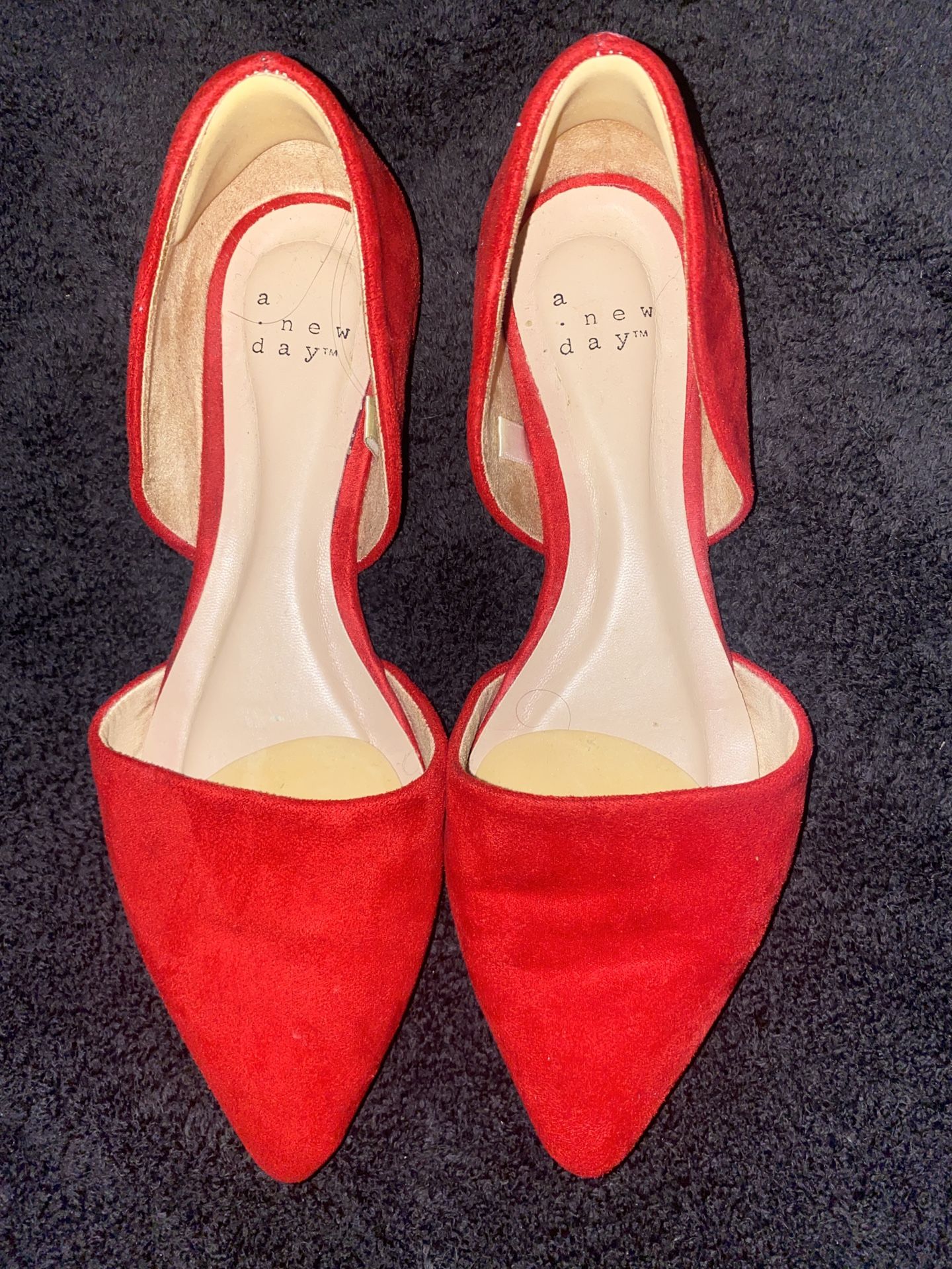A New Day Red Flats