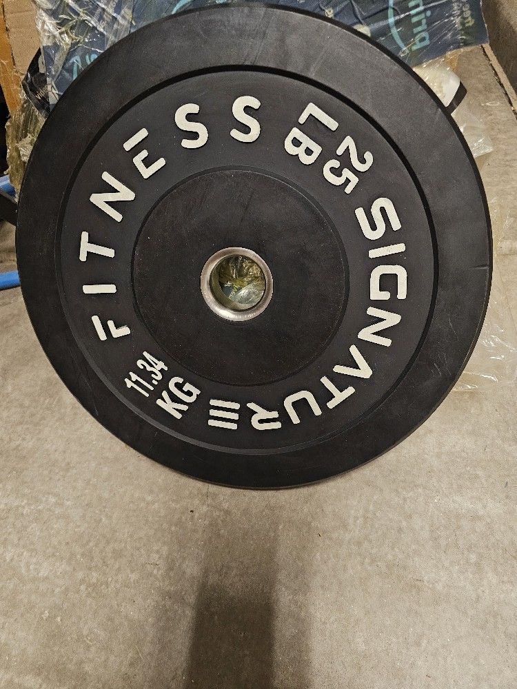 Brand New Rubber Barbell Plates