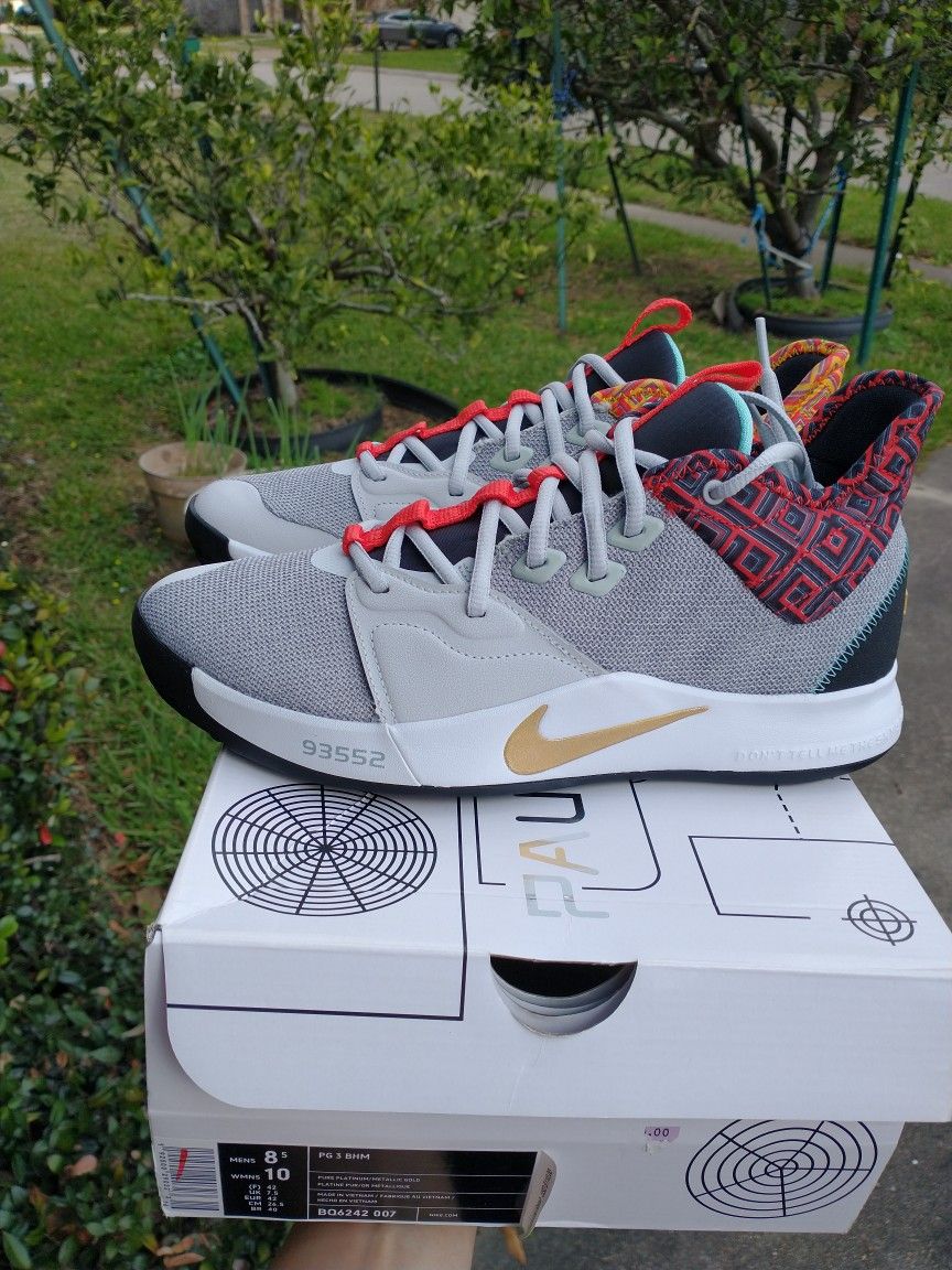 New Nike PG BHM Men Size Black History Month