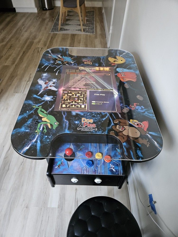 412 Classic Retro Games Cocktail Arcade