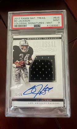 2017 Bo Jackson auto patch