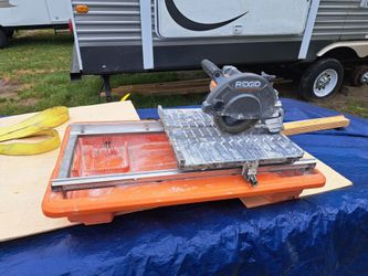 RIGID WET SAW