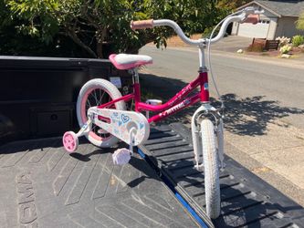 Child Kid Children Bike 16” Wheels With Training Wheels Bicycle Tricycle Trike in Good Condition