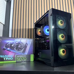 Gaming Pc: RTX 5070, Ryzen 5 8400f, 32gb Ddr5 